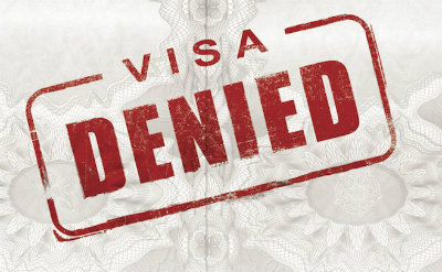 Rejet d'une demande de visa pour les États-Unis